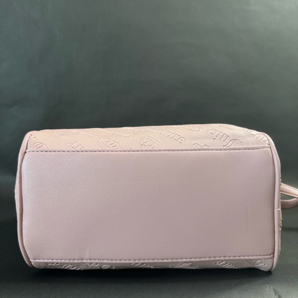 Juicy Couture Not Your Babe Satchel Crossbody Bag Color Dusty Blush - Picture 6 of 6
